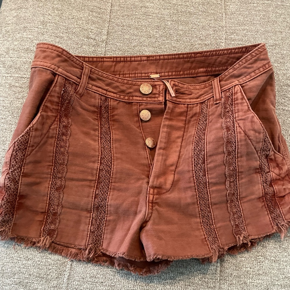 New Free People High Waisted Shorts Size 4